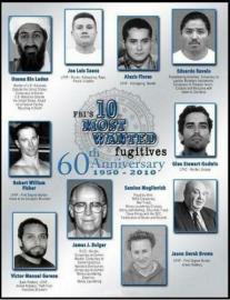 FBI's 10 Most Wanted