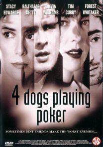 Four Dogs Playing Poker