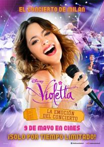 Violetta: La emoción del concierto